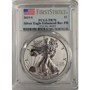 2019-S $1 Silver Eagle Enhanced Rev PR First Strike (2)