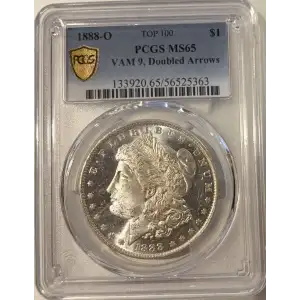 1888-O $1 VAM 9, Doubled Arrows TOP 100 (2)