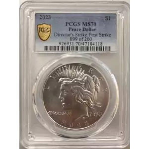 2023 $1 Peace Dollar Director's Strike First Strike (5)