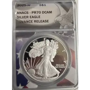 2014 Proof Silver Eagle ANACS PR70DCAM
