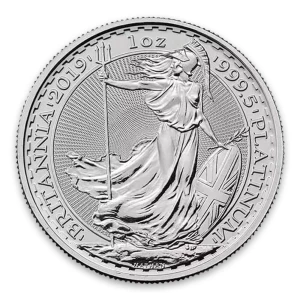 2019 1oz British Platinum Britannia Coin (2)