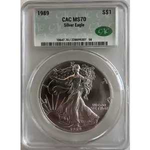 1989 Silver Eagle S$1 (2)