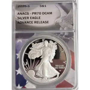 2014 Proof Silver Eagle ANACS PR70DCAM