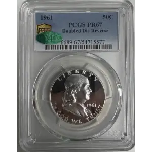 1961 50C Doubled Die Reverse