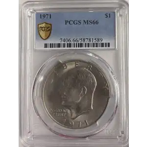 Dollars---Eisenhower 1971-1978 Copper-Nickel- 1 Dollar