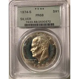 1974-S $1 Silver