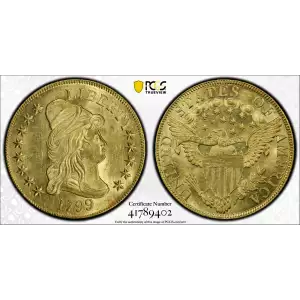 1799 $10 Large Stars Obverse (2)