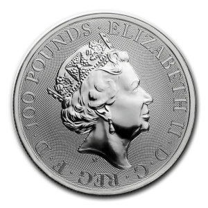 2019 Great Britain 1 oz Platinum Queen's Beasts: The Unicorn (2)